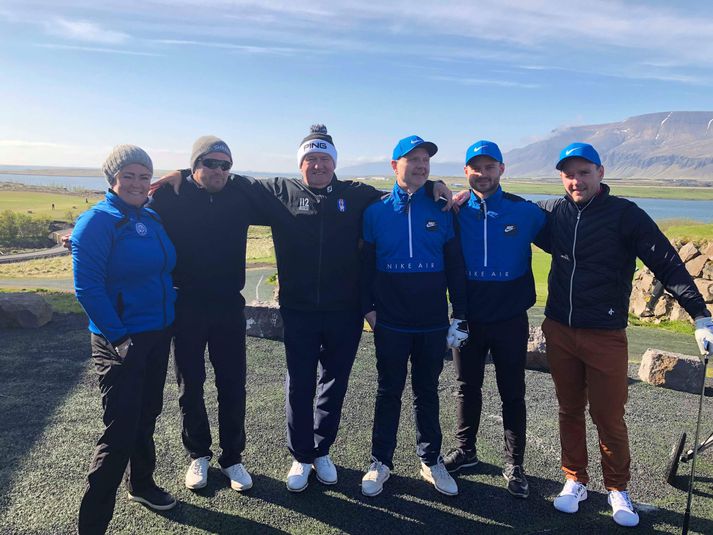 Léku golf í 24 tíma fyrir MND félagið á Íslandi