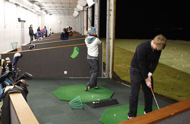 Ekkert golfveður í kortunum næstu daga