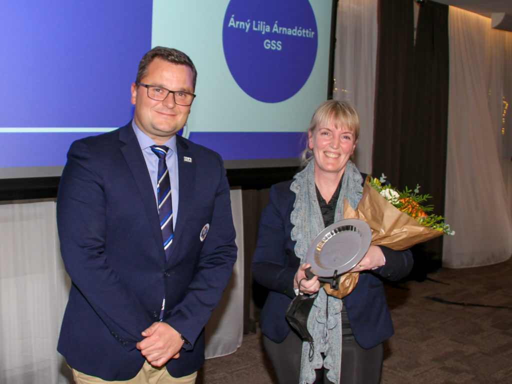Árný Lilja sjálfboðaliði ársins