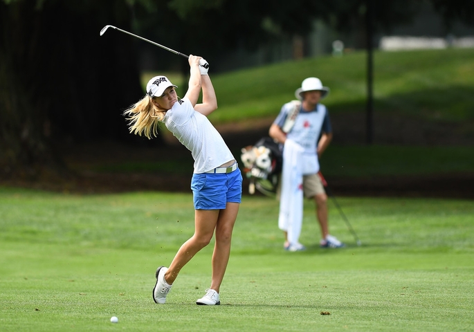 LPGA: Ernst lék hringina þrjá á 20 höggum undir pari