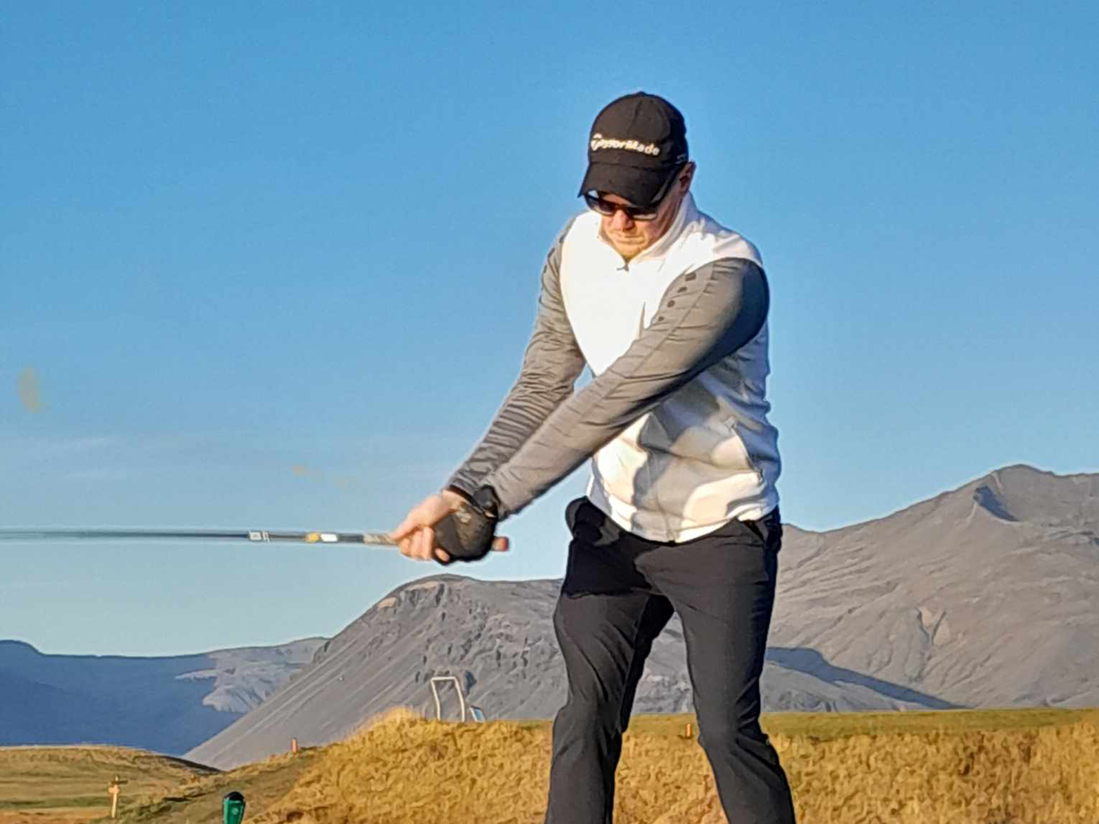 Fór „all in“ í golfið fyrir stuttu til að vera ekki lélegastur í minningarmóti