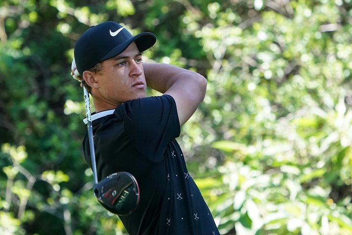 Cameron Champ þurfti að draga sig úr Genesis mótinu vegna vetrarstorms