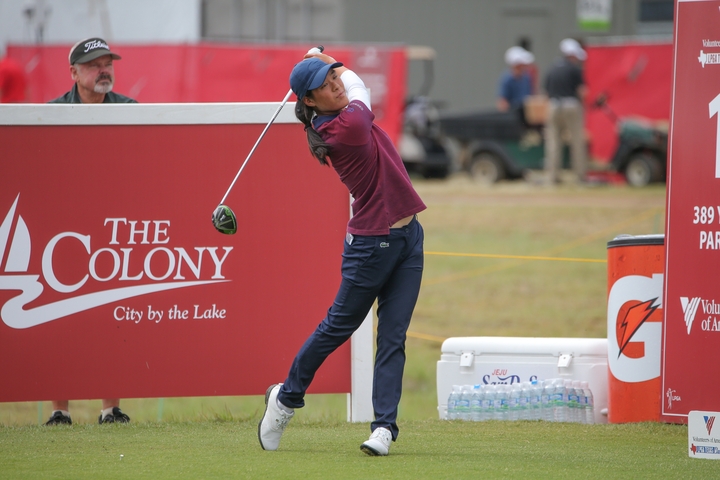 Boutier setti met og er efst á lokamóti LPGA