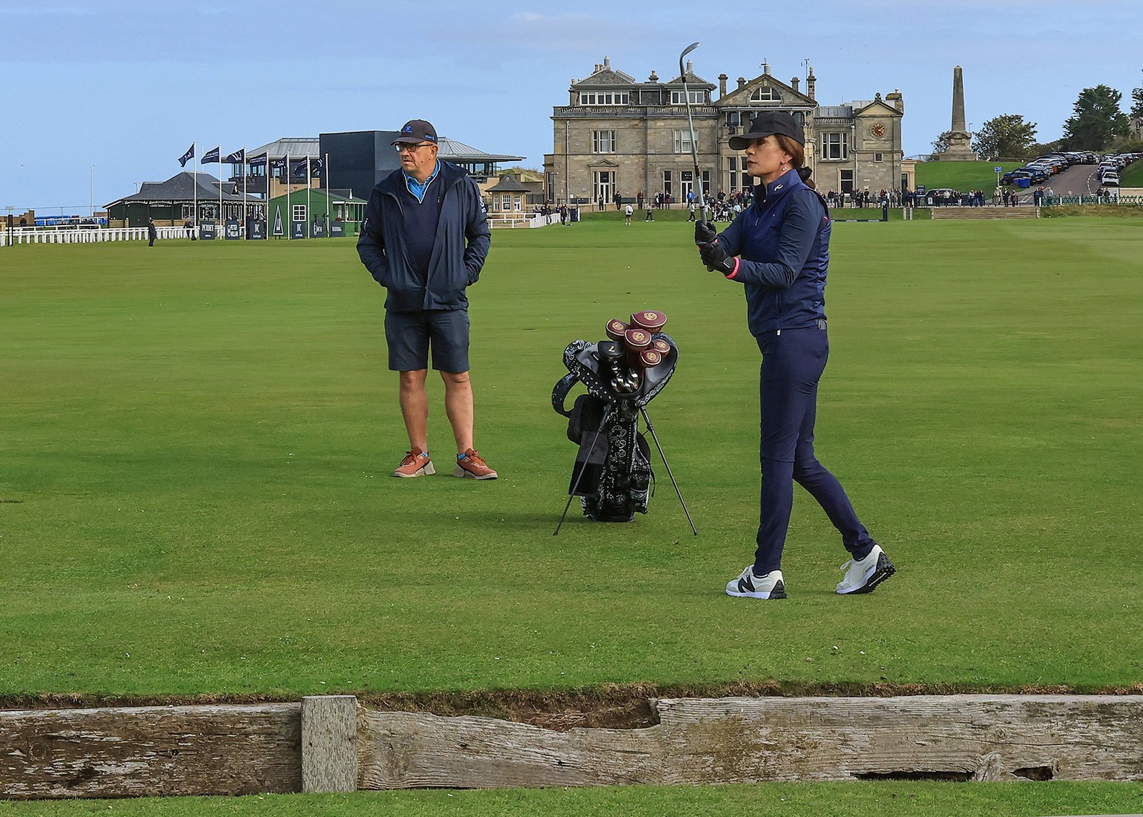 Stjörnukylfingar í St. Andrews um helgina