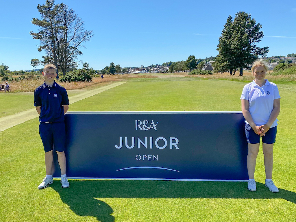 Markús Marelsson og Fjóla Margrét Viðarsdóttir gerðu vel í Skotlandi