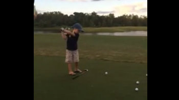 GolfTV: Sörenstam hrósar fjögurra ára golfara