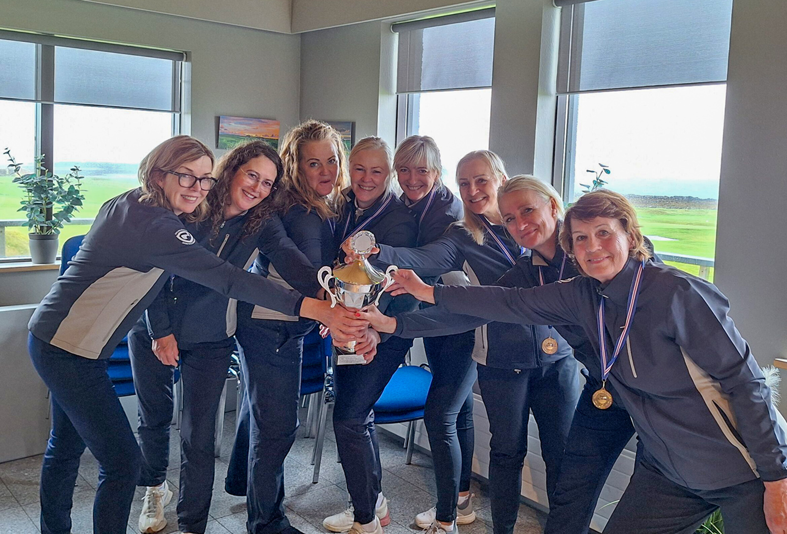 Golfklúbbur Mosfellsbæjar Íslandsmeistari í 2. deild kvenna