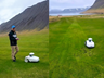 Ný tækni sér um sláttinn á golfvellinum á Bíldudal