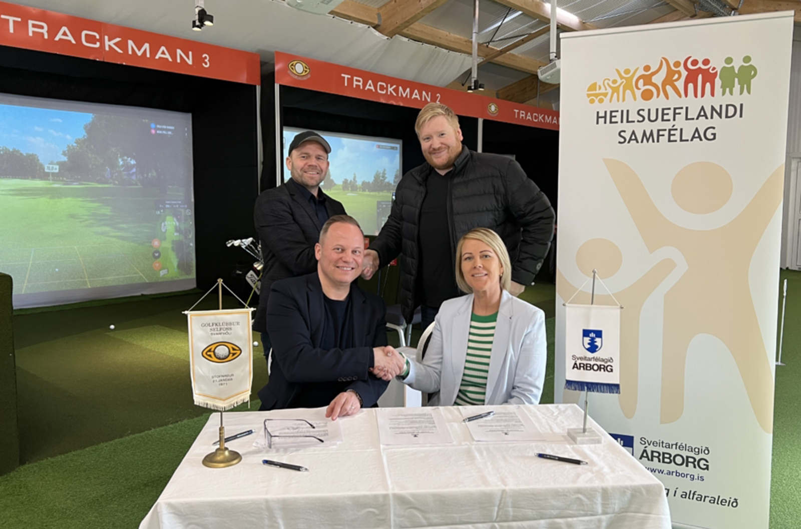 Golfklúbbur Selfoss og Árborg gera samning til 2030