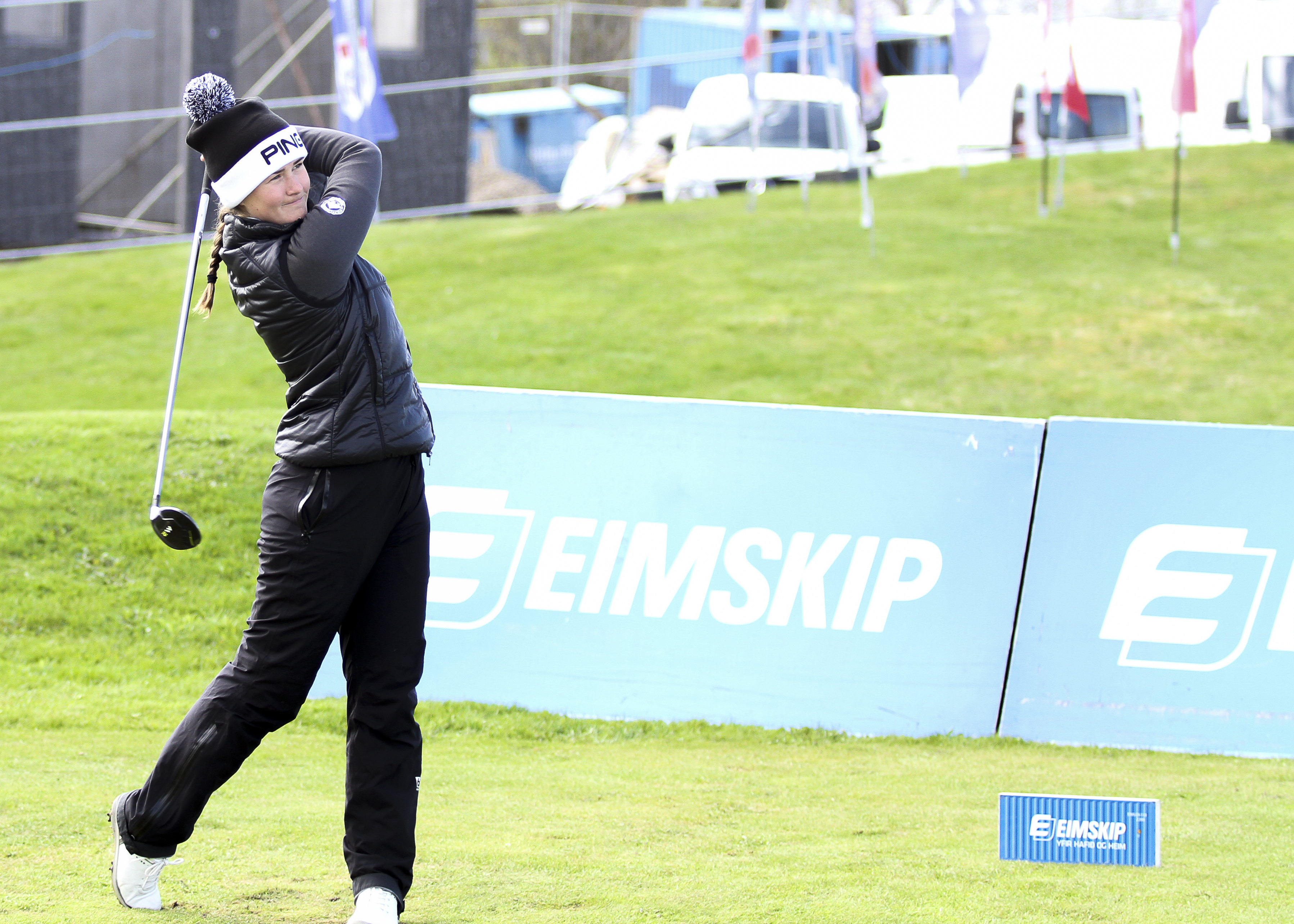 Guðrún Brá um miðjan hóp á Bossey Ladies Championship