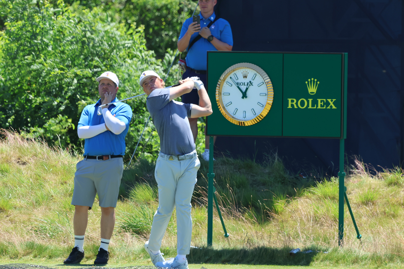 Þétt teymi með Gulla á US Open