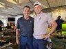Fékk Haraldur innblástur frá tvöföldum risameistara? Lék frábært golf 