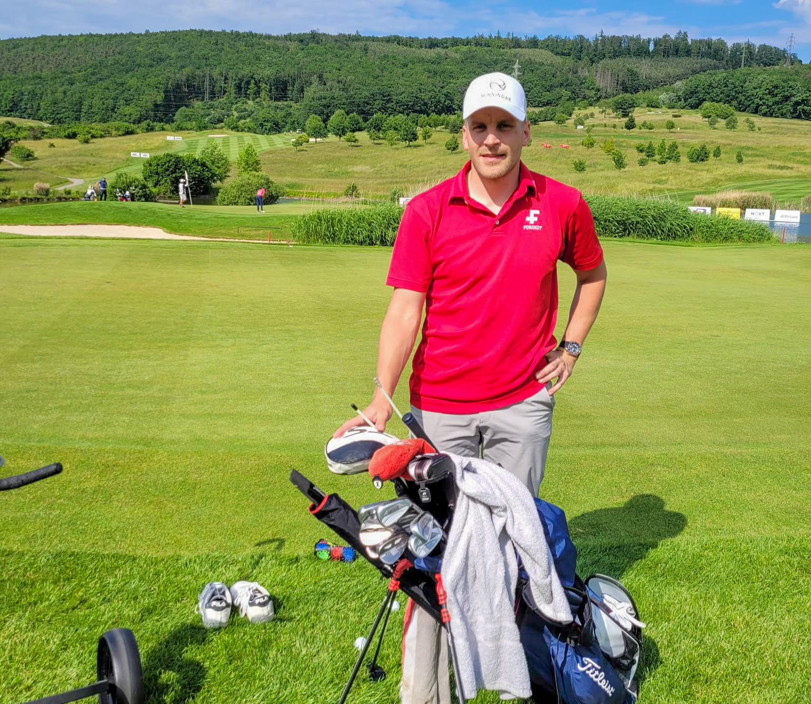 Áfram gott golf hjá Haraldi á lokaúrtökumótinu