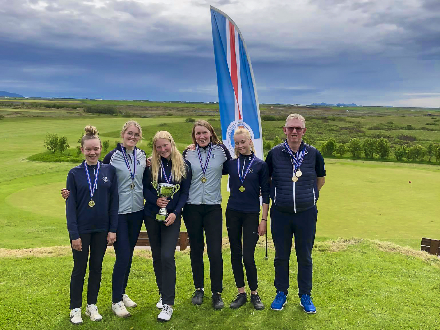 Tvöfaldur sigur Golfklúbbs Reykjavíkur á Íslandsmóti golfklúbba 18 ára og yngri