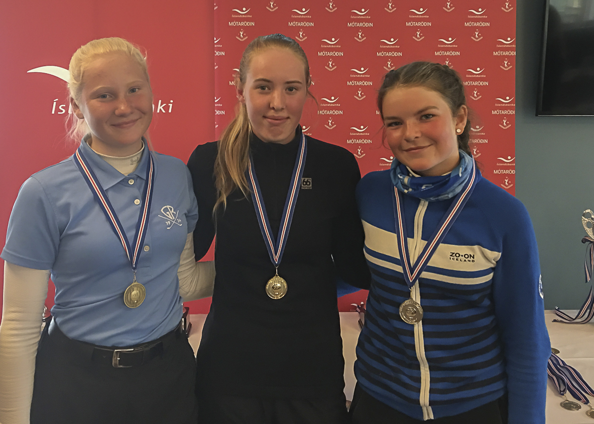 Íslandsbankamótaröðin: Sigurður Arnar og Andrea Ýr sigruðu í flokki 15-16 ára