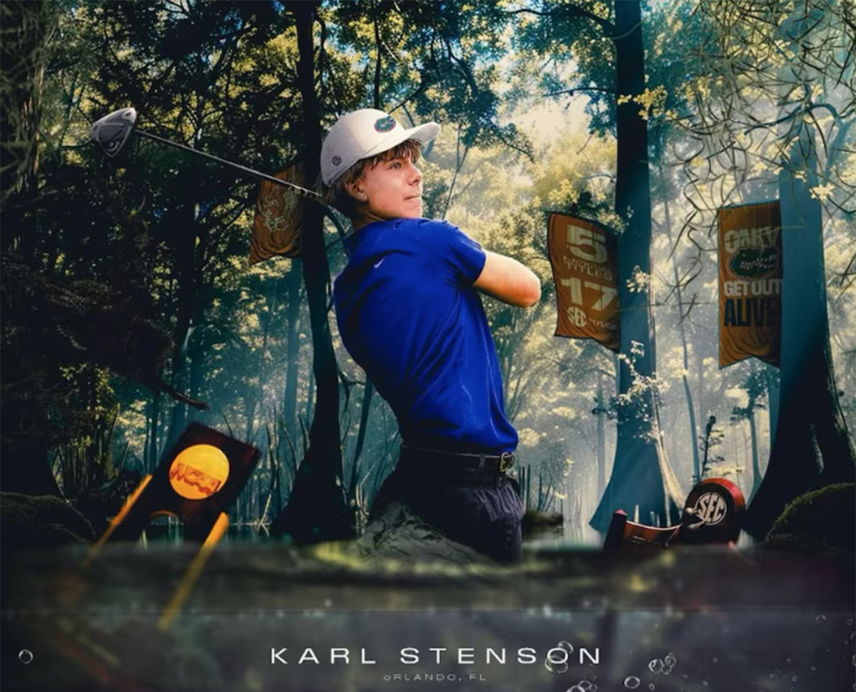 Yngri Stensson til Gators í háskólagolfinu