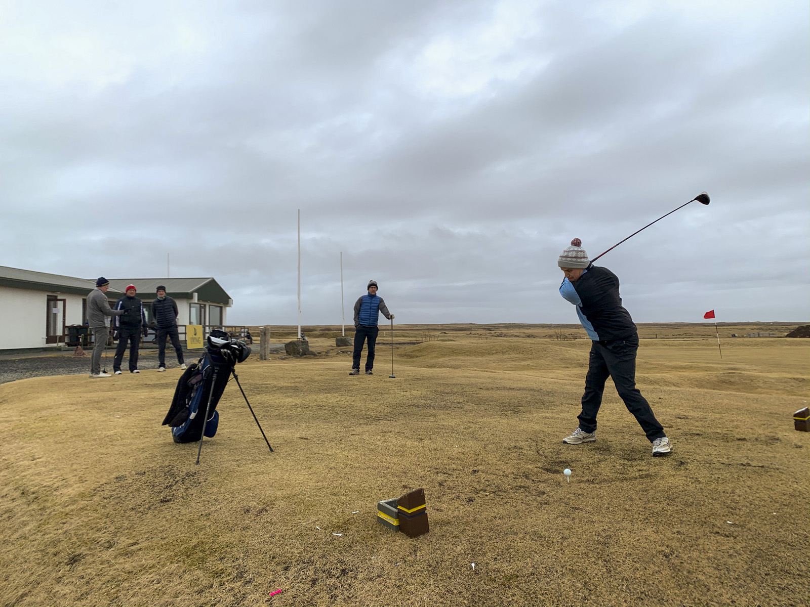 Varnarliðsmenn upphafsmenn golfs í Sandgerði