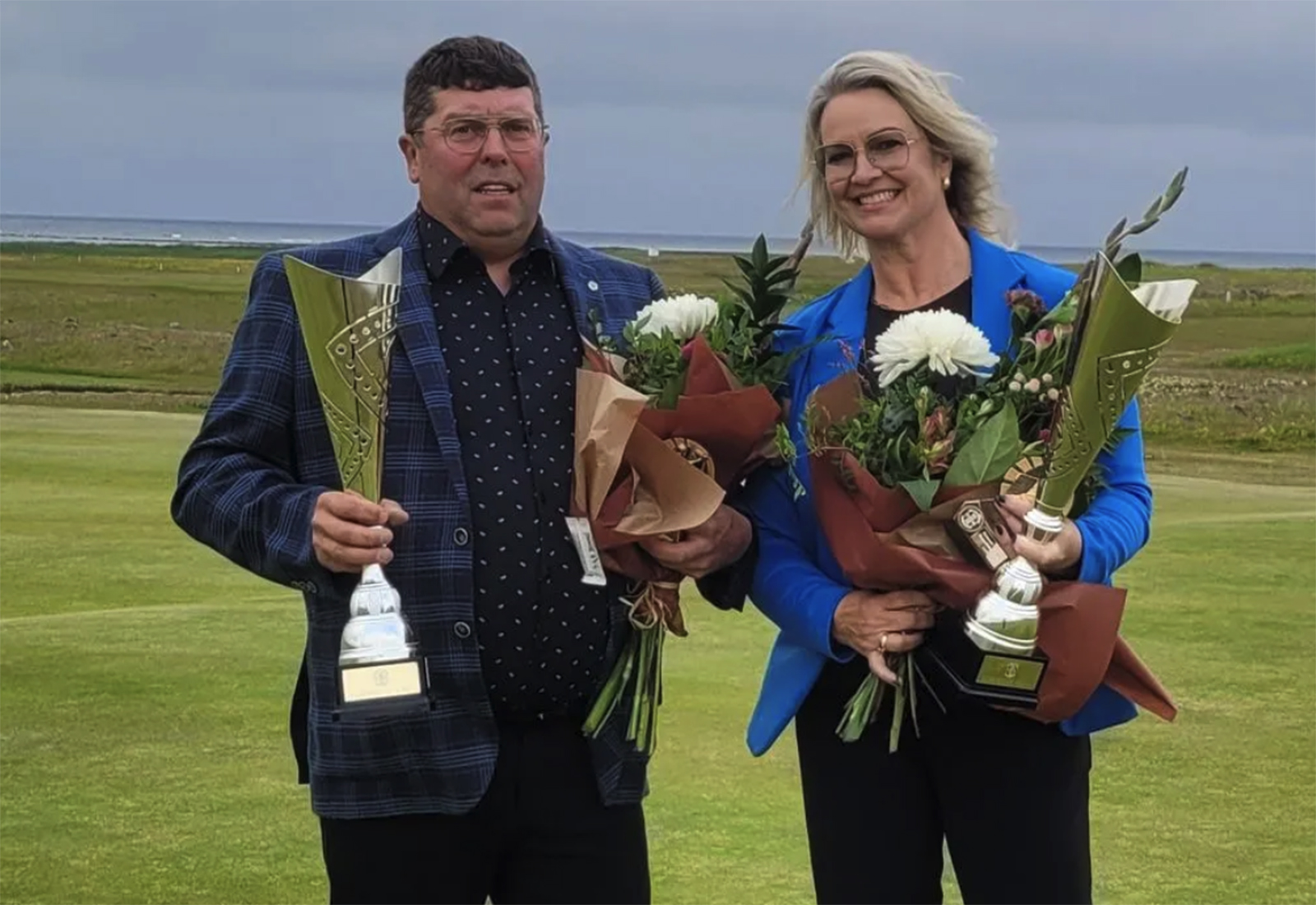 Hlynur Jóhannsson og Andrea Ásgrímsdóttir klúbbmeistarar í Sandgerði