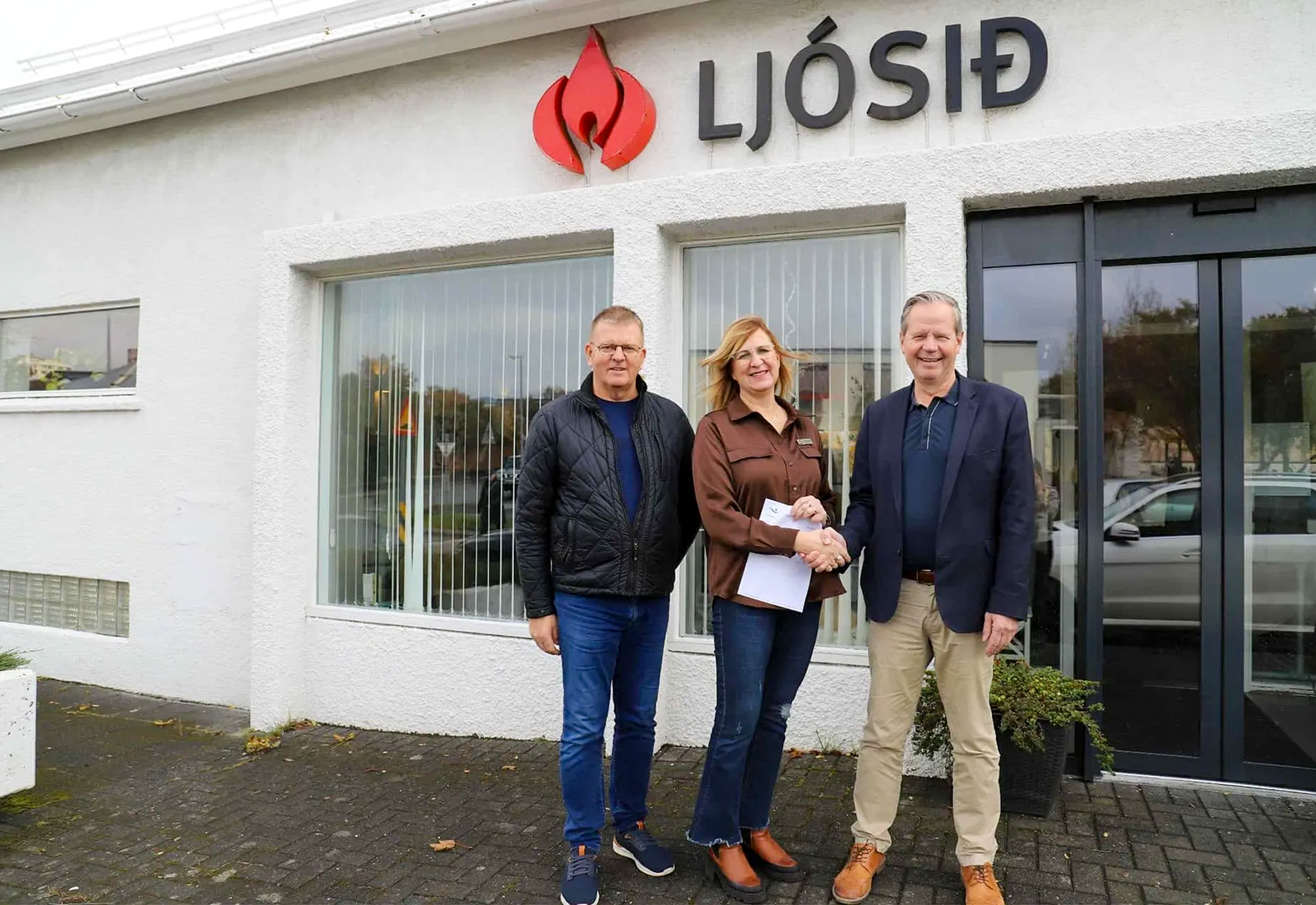 Golfklúbbur Kiðjabergs (GKB) styrkir Ljósið um 250 þúsund krónur