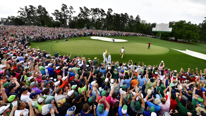 Augusta National völlurinn ekki í sínu besta standi