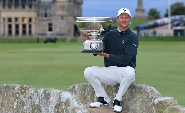 Pólverjinn vann tvöfalt á Dunhill Links í St. Andrews