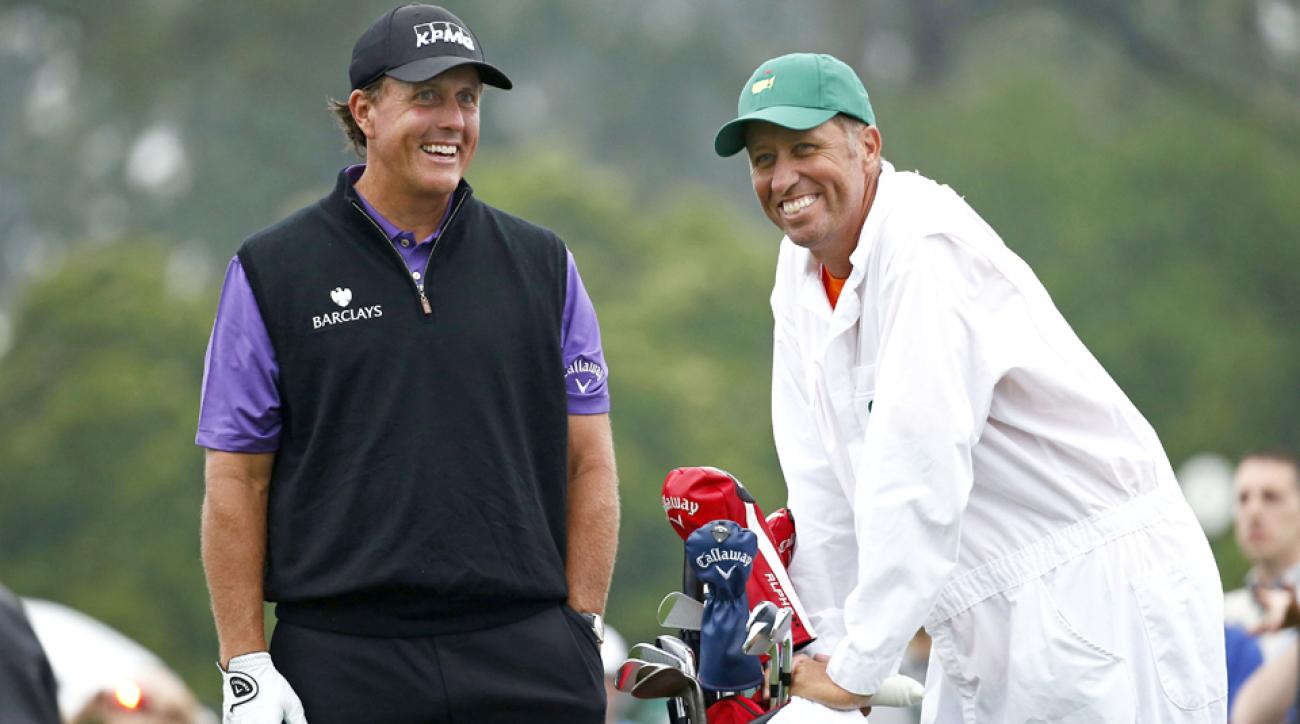 Phil Mickelson og kylfusveinninn „Bones