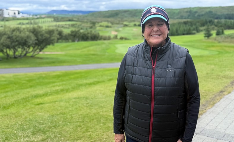 Ein sigursælasta golfkona sögunnar ánægð með Íslandsferð 