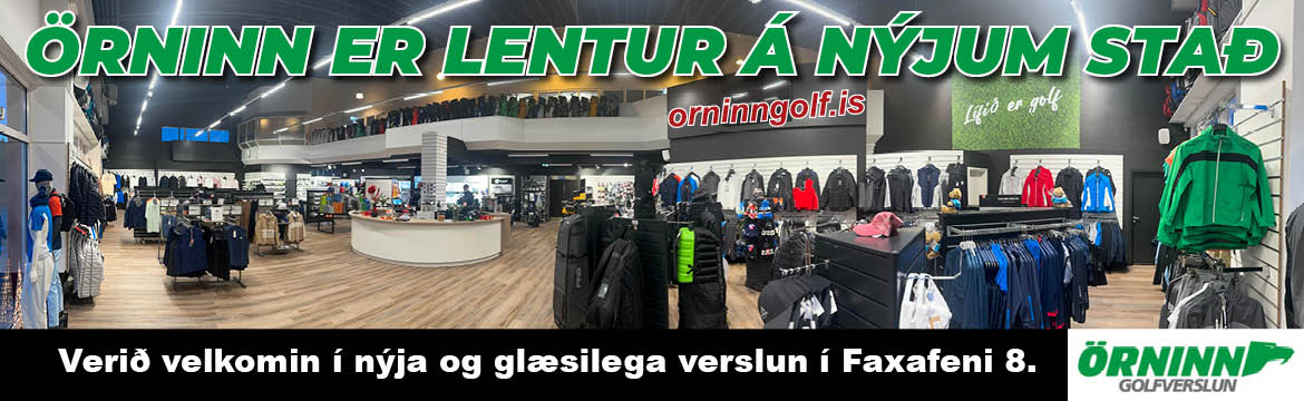 Örnninn er lentur