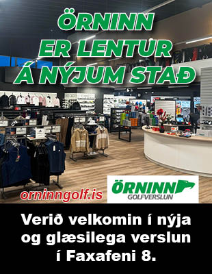 Örnninn er lentur