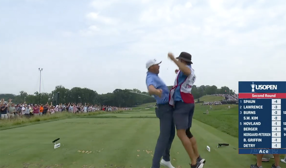 Perez átti högg dagsins á US Open