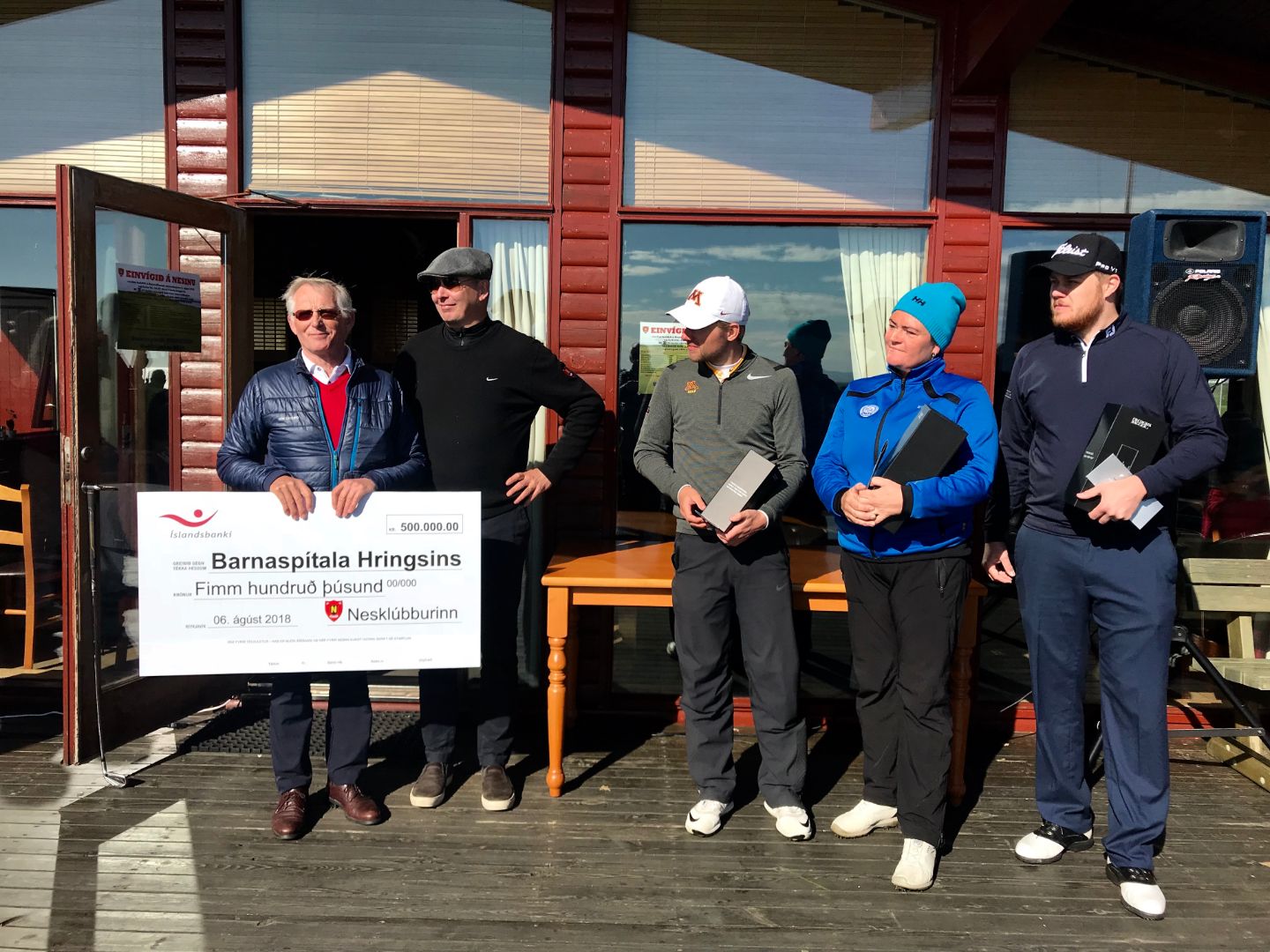 Ragnhildur Sigurðardóttir sigraði á Einvíginu á Nesinu