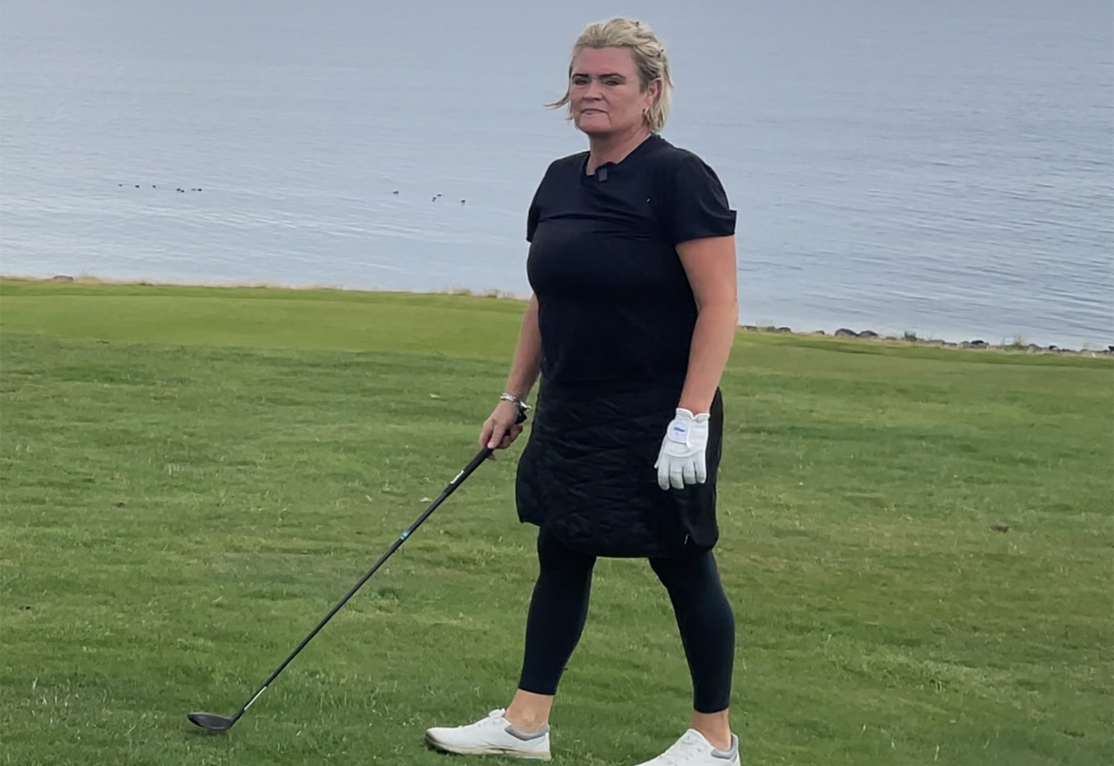 Ragnhildur Sigurðardóttir ánægð með ákvörðunina um að taka þátt í Íslandsmótinu
