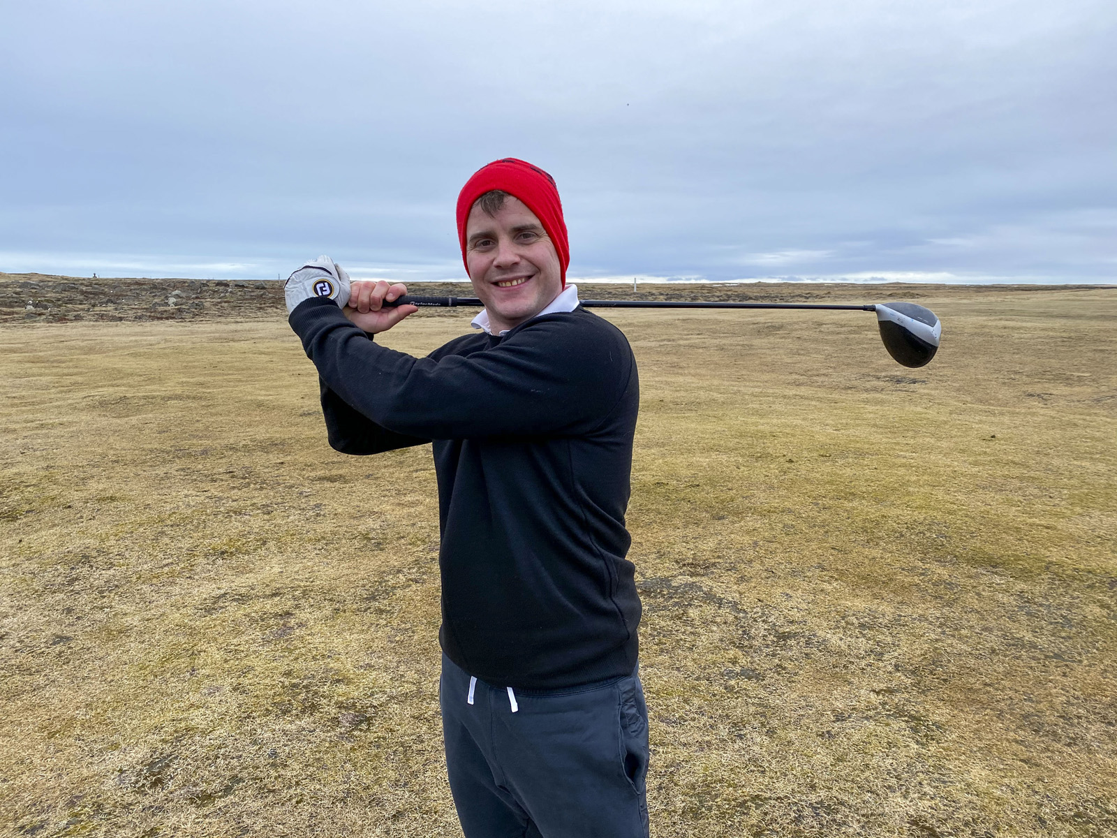 Kylfingur dagsins: Hanskaböðull sem heldur upp á Jimenez