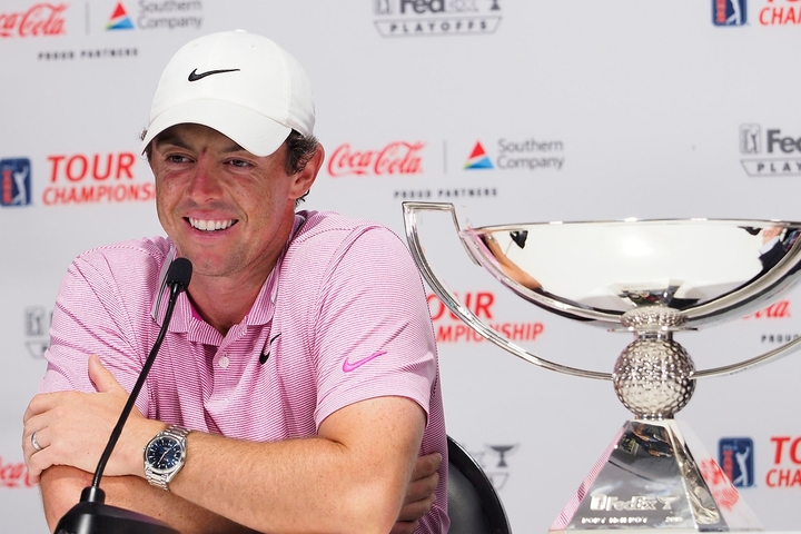 Heimslisti karla: McIlroy upp fyrir Faldo