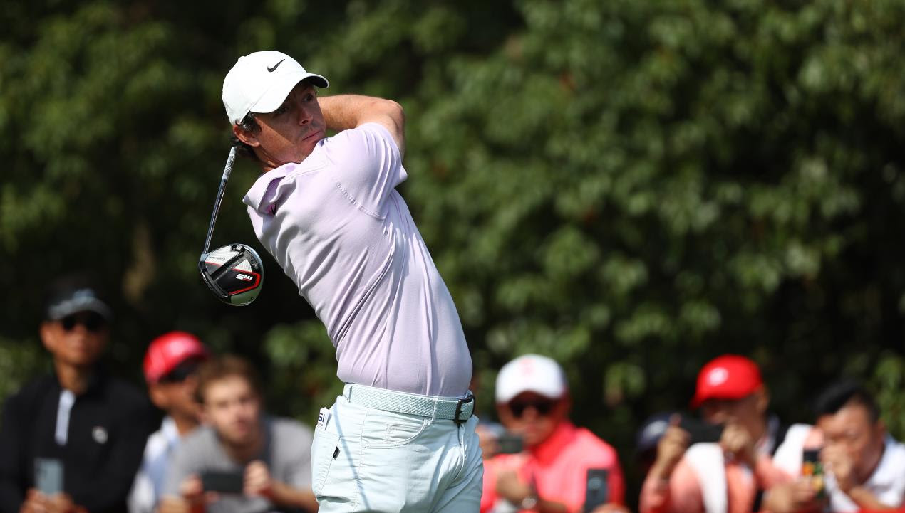 Masters: Rory með Dustin og Cantlay í holli