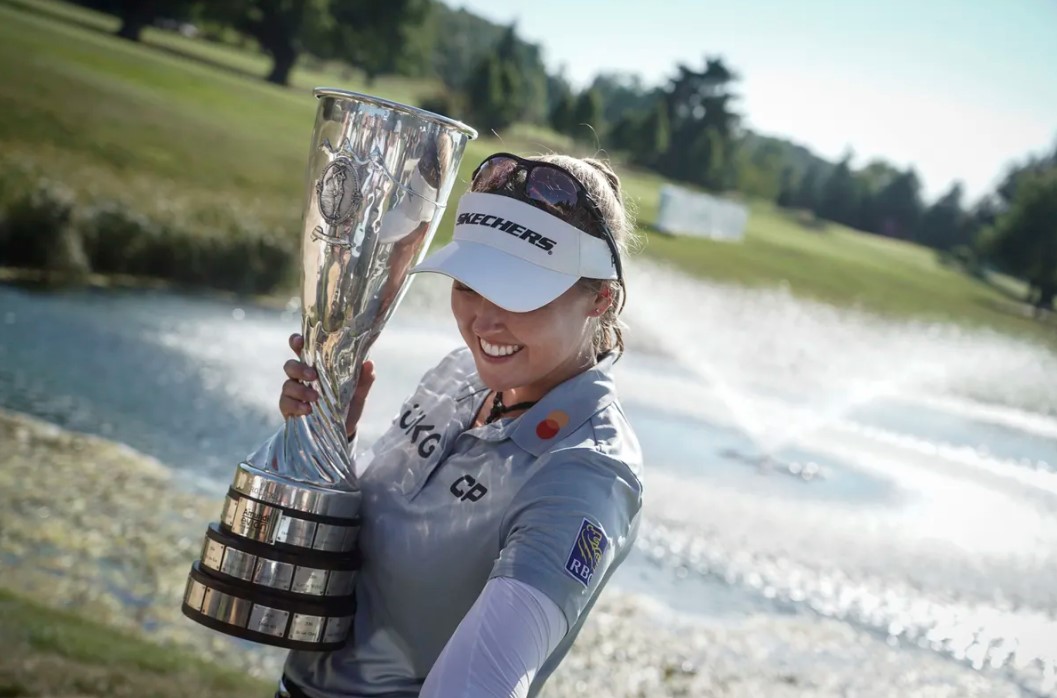 Brooke Henderson vann Evian meistaramótið