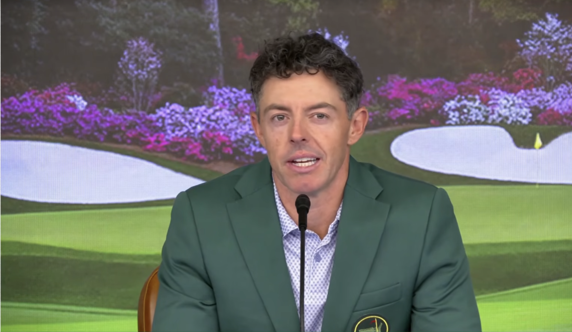 Rory í viðtali eftir sigurinn 