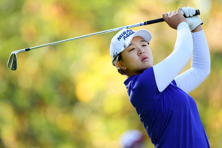 LPGA: Kim höggi á undan Thompson