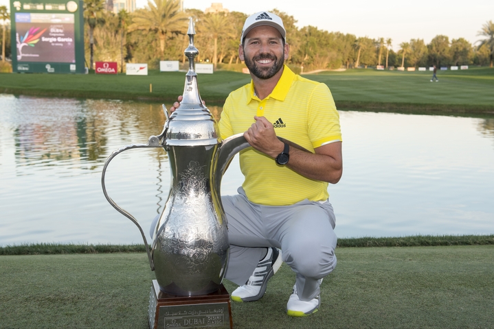 Garcia hefur titil að verja á Omega Dubai Desert Classic