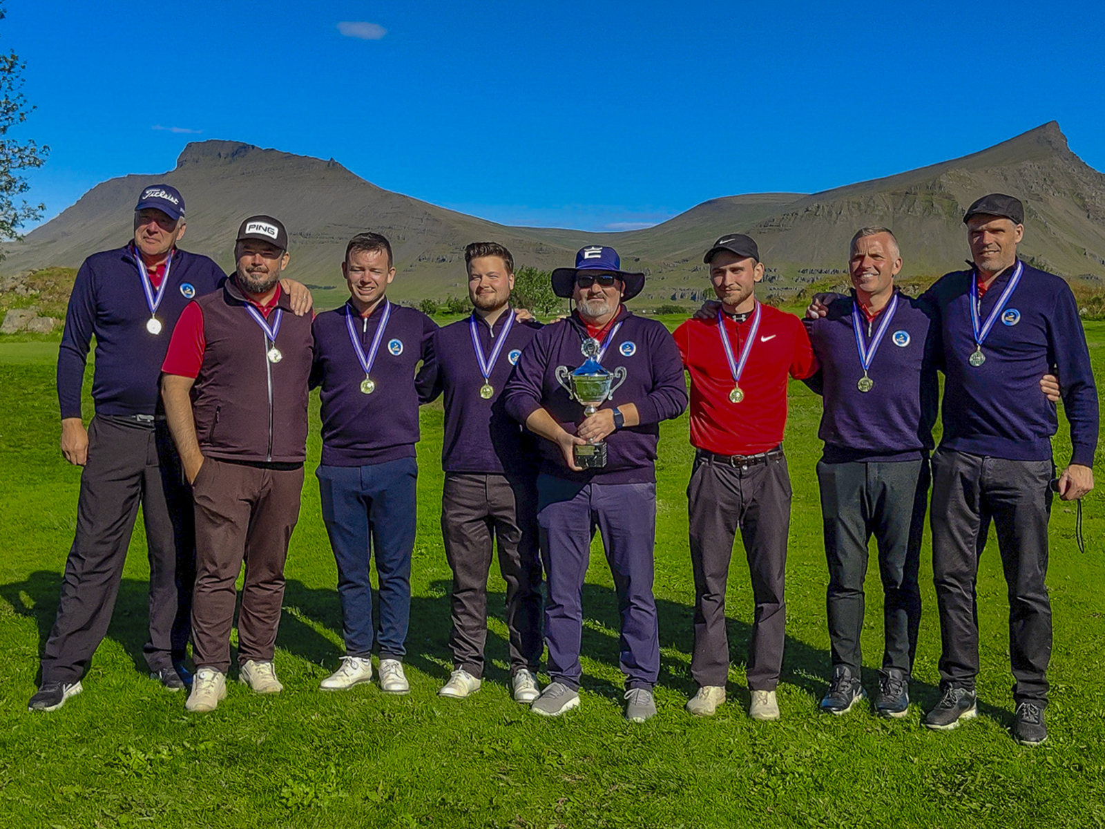 Golfklúbbur Setbergs vann 2. deild karla