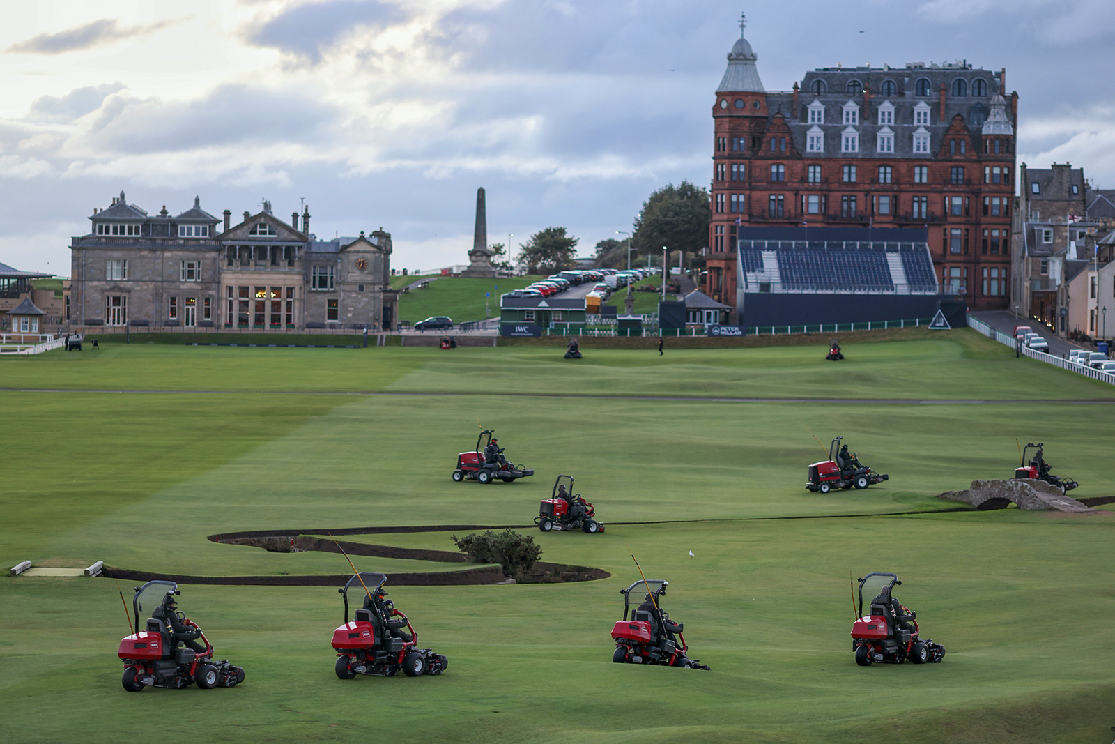 Stjórstjörnur í St. Andrews - Rory í hópnum