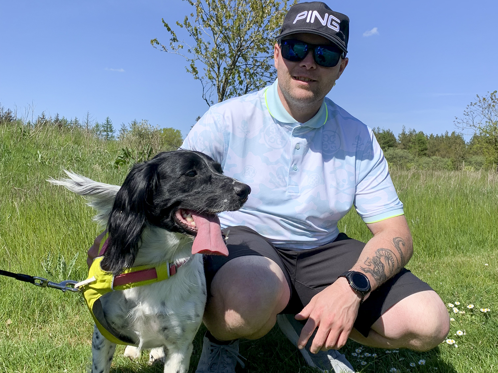 Konan kveikti aftur í golfáhuganum