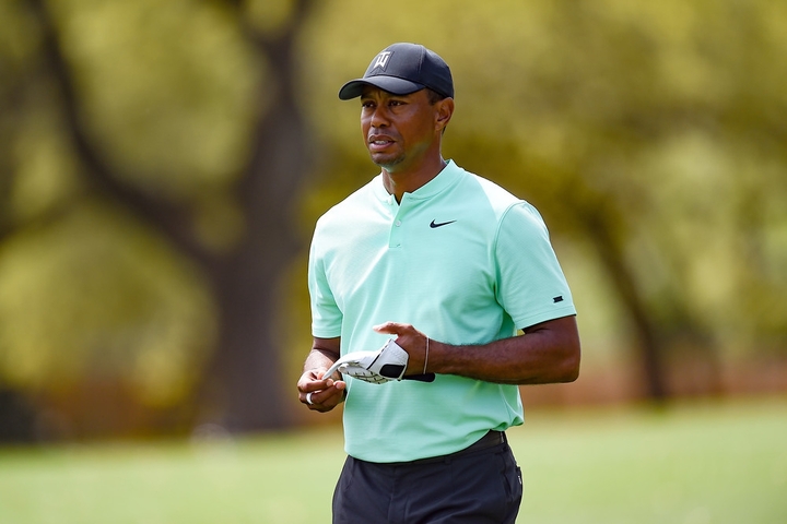 Myndband: Woods mættur á Bethpage Black fyrir PGA meistaramótið