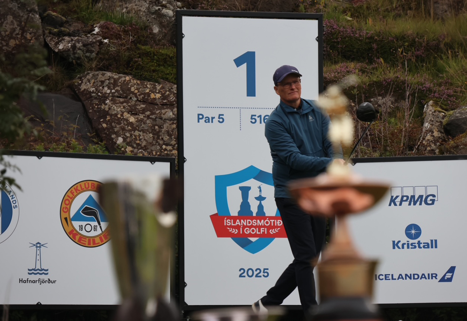 Úlfar opnaði Íslandsmótið í golfi 2025